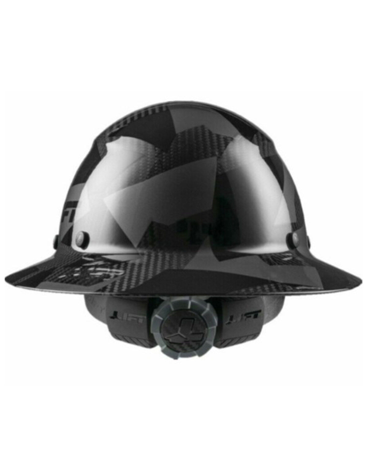 Image #3 - Lift Safety Men's Dax Carbon Fiber ANSI-C, TYPE 1 Full Brim Hard Hat, Black, hi-res