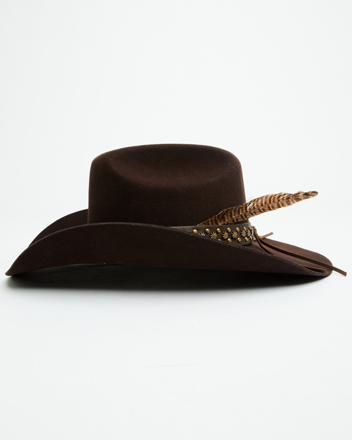 Image #3 - Idyllwind Women's Kennedy Felt Cowboy Hat, Dark Brown, hi-res