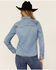 Idyllwind Women's Medium Wash Signature Turquoise Snap Button Western Shirt, Medium Wash, hi-res