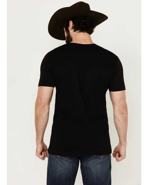 Image #4 - Cody James Men's Outlaw Short Sleeve Graphic T-Shirt , Black, hi-res