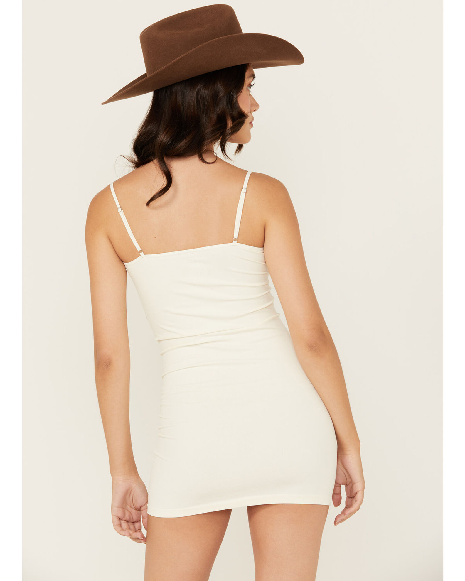 Seamless mini slip top