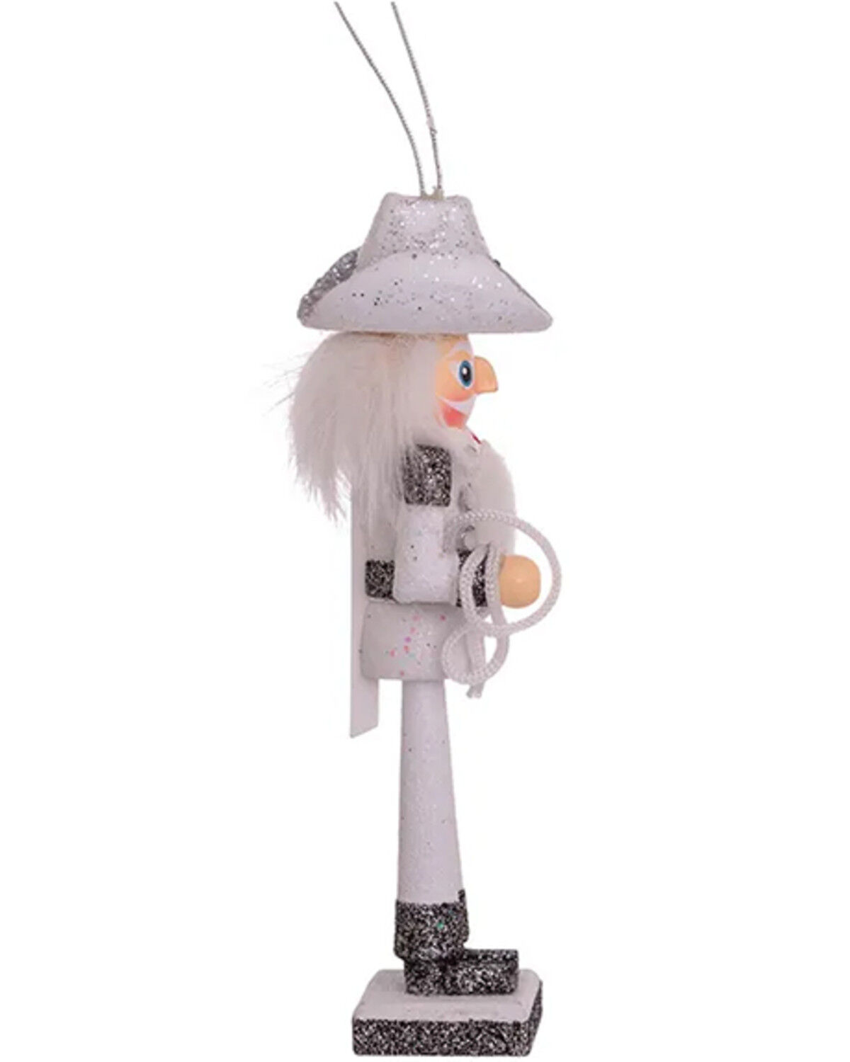Image #2 - Kurt Adler 6" Hollywood Nutcrackers™ Rhinestone Cowboy Nutcracker Ornament, Multi, hi-res