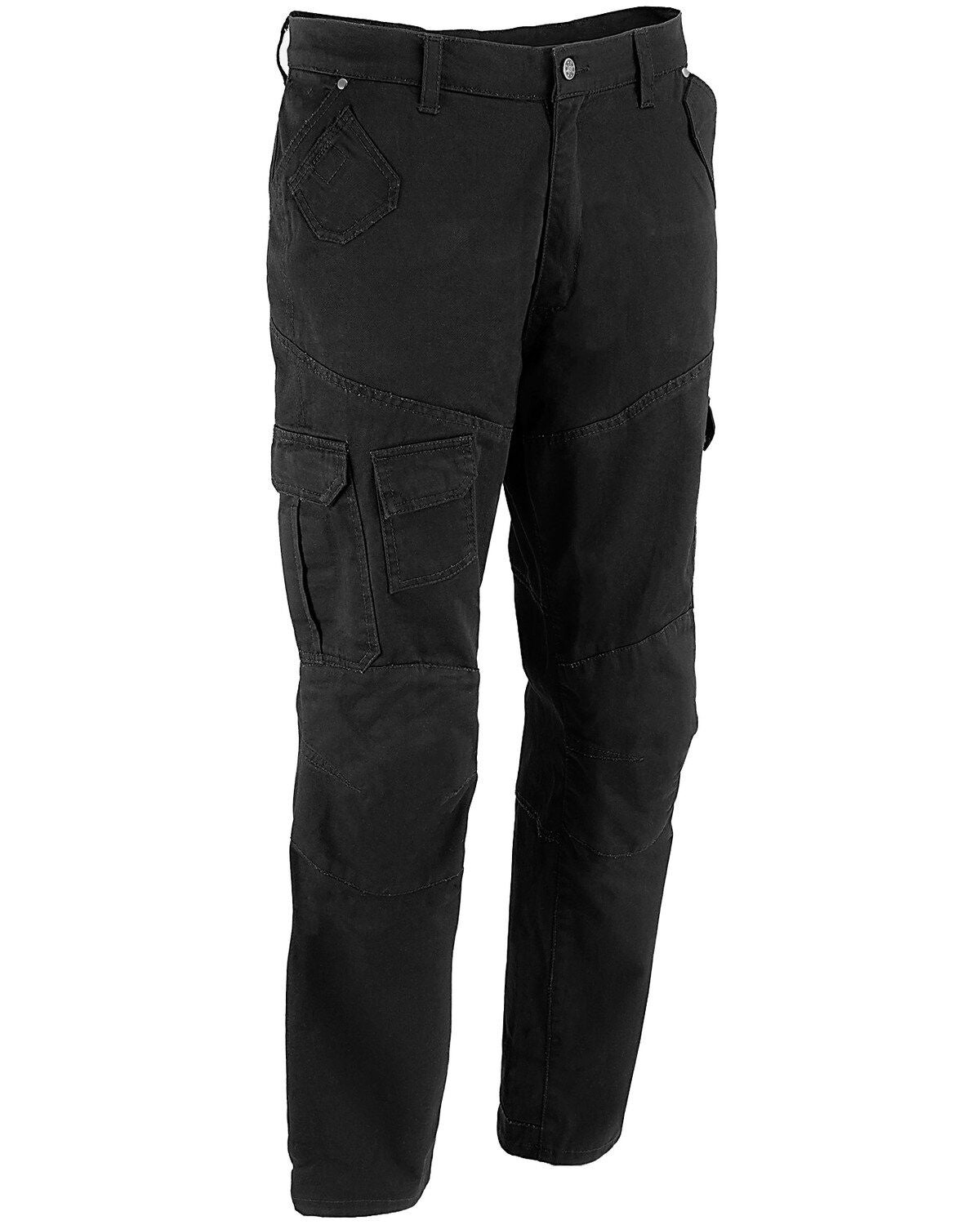 Milwaukee Performance Men's 32" Aramid Reinforced Cargo Jeans - XBig, Black, hi-res