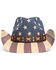 Image #4 - Cody James O Uncle Sam Straw Cowboy Hat, Black, hi-res