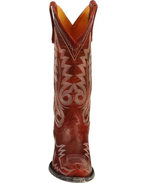Image #4 - Old Gringo Women's Nevada Western Boots, Red, hi-res