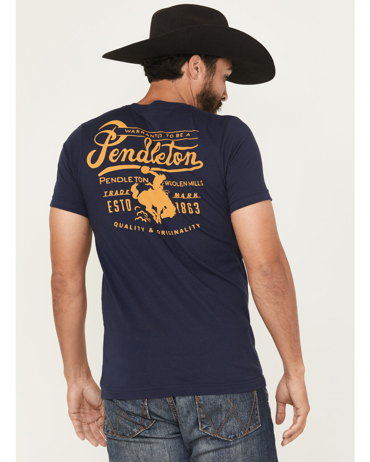 Product Name:  Pendleton Men's Ranch Logo Short Sleeve Graphic T-Shirt