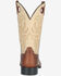 Image #4 - Smoky Mountain Men's Cedar Performance Western Boots - Broad Square Toe, Brown, hi-res