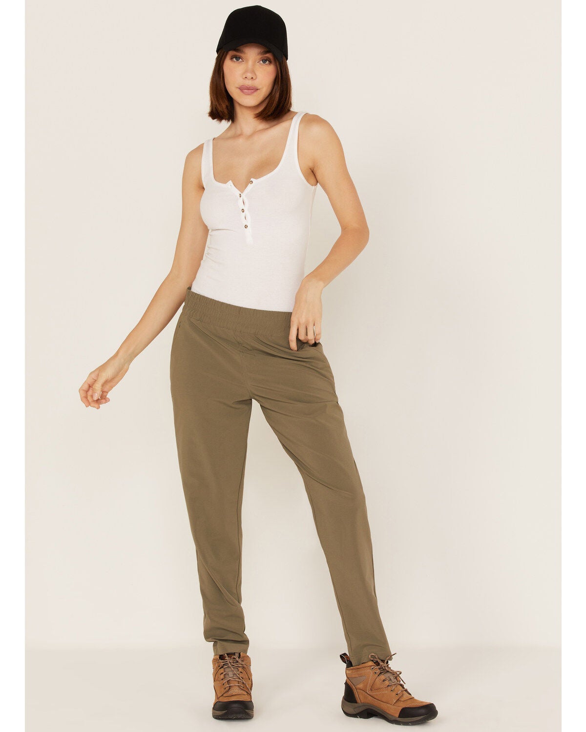 Columbia Women's Pleasant Creek Core Pants, Green, hi-res