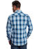 Image #2 - Wrangler Retro Men's Multi Plaid Long Sleeve Western Shirt , , hi-res