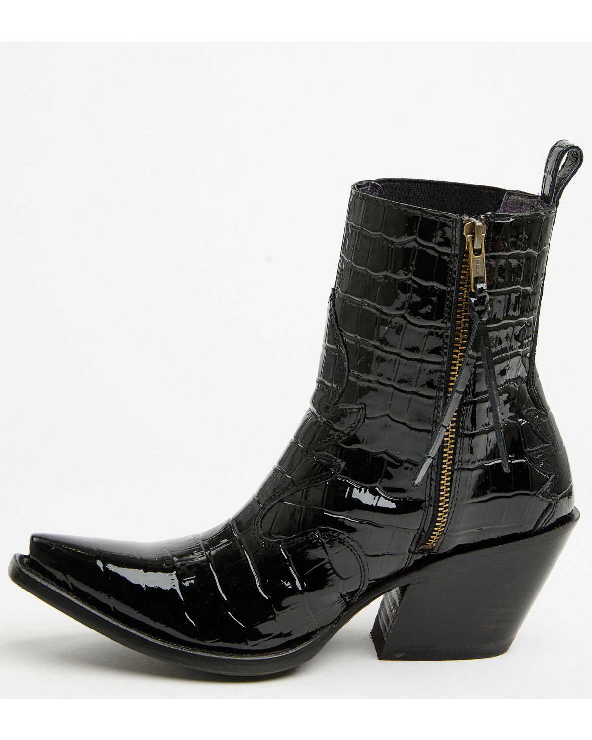 Product Name:  Ariat Women's Jade Crocodile Print Western Booties - Snip Toe