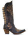 Image #2 - Corral Women's Inlay and Straps Western Boots - Snip Toe, , hi-res