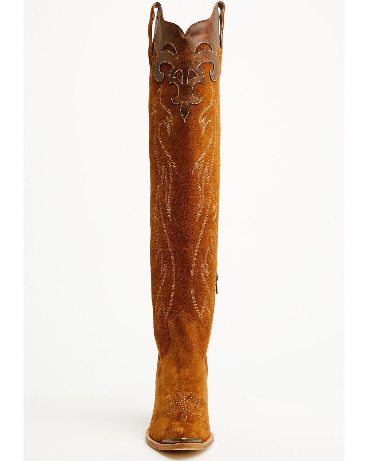 Image #4 - Idyllwind Women's Cordero Suede Tall Western Boots - Round Toe, Brown, hi-res