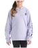 Image #2 - Carhartt Girls' Logo Graphic Sweatshirt, Purple, hi-res