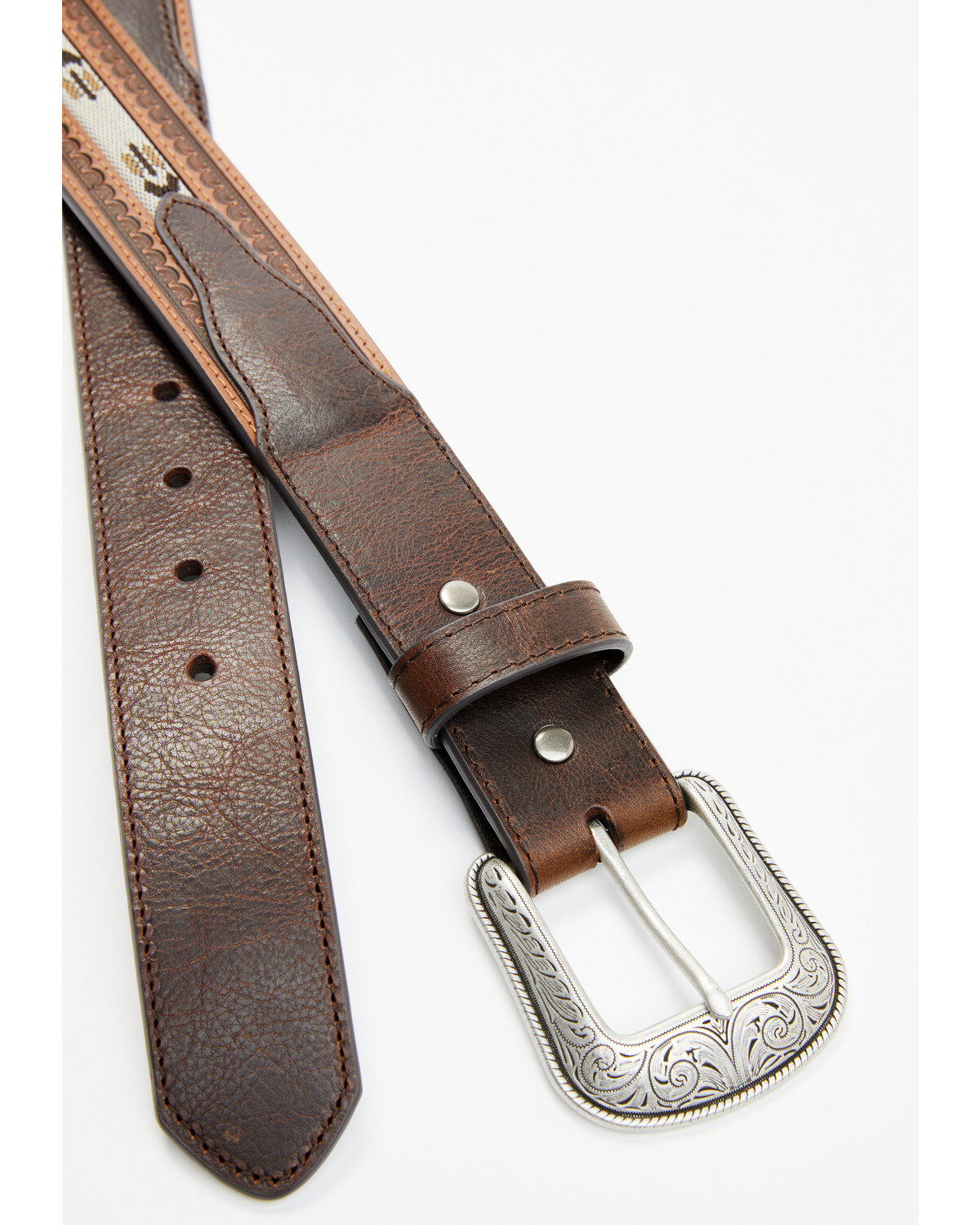 Product Name:  Cody James Men's Wyatt Braided Strap 2-Toned Belt
