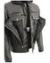 Image #3 - Milwaukee Leather Men's Vented Utility Pocket Concealed Carry Leather Motorcycle Jacket - 5X, Black, hi-res