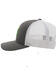 Image #3 - Hooey Men's Sterling Logo Embroidered Trucker Cap, Grey, hi-res
