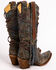 Image #6 - Corral Women's Braided Fringe Western Boots - Snip Toe, , hi-res