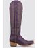 Image #1 - Black Star Women's Isabel Tall Western Boots - Snip Toe, Purple, hi-res