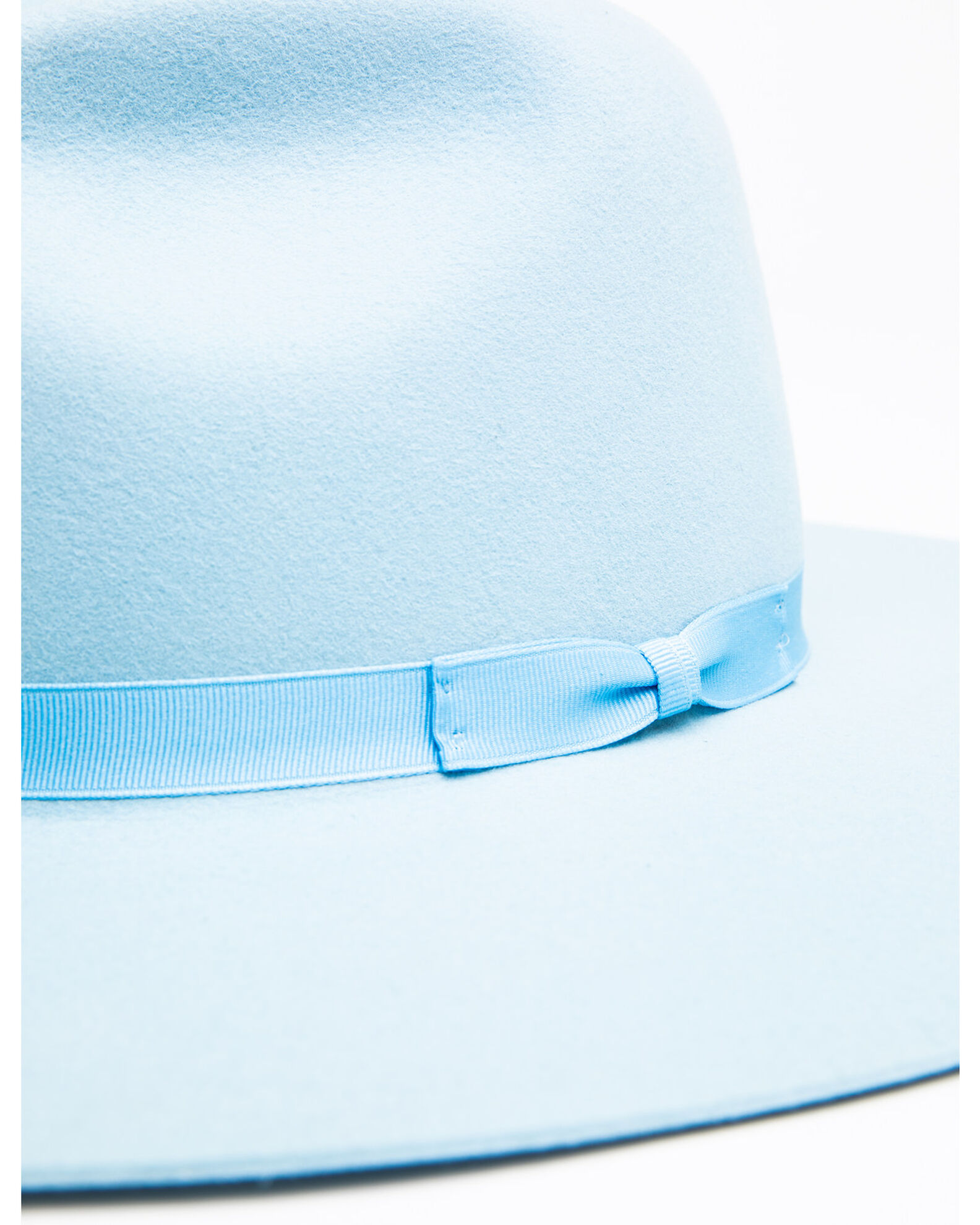 Image #2 - Rodeo King Women's Tracker Felt Western Fashion Hat, Light Blue, hi-res