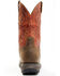 Cody James Men's Nano Lite Waterproof Western Work Boots - Composite Toe, Orange, hi-res