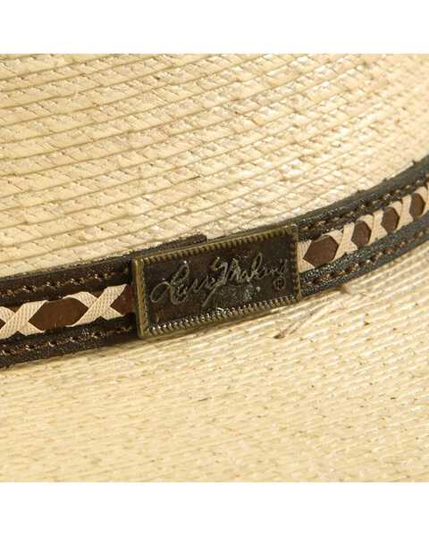 Image #2 - Larry Mahan 30X Pancho Gus Palm Straw Western Hat, , hi-res