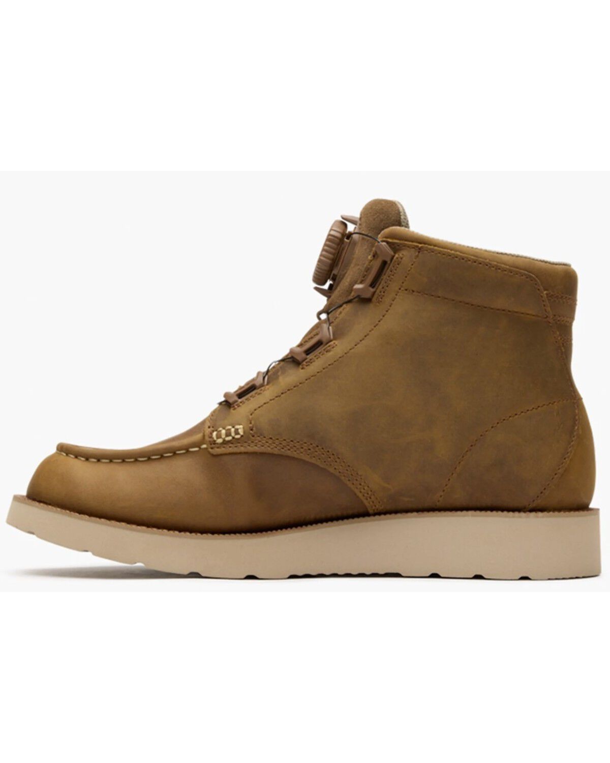 Image #3 - Rocky Men's Monocrepe Wedge 6" BOA® Work Boots - Composite Toe, Black, hi-res