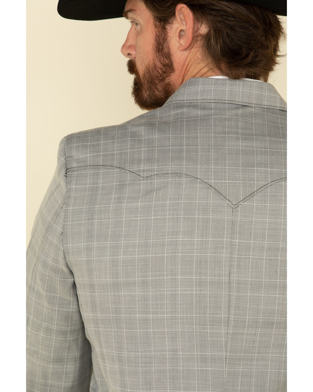 Image #5 - Circle S Men's Grey Plano Western Sportcoat , , hi-res