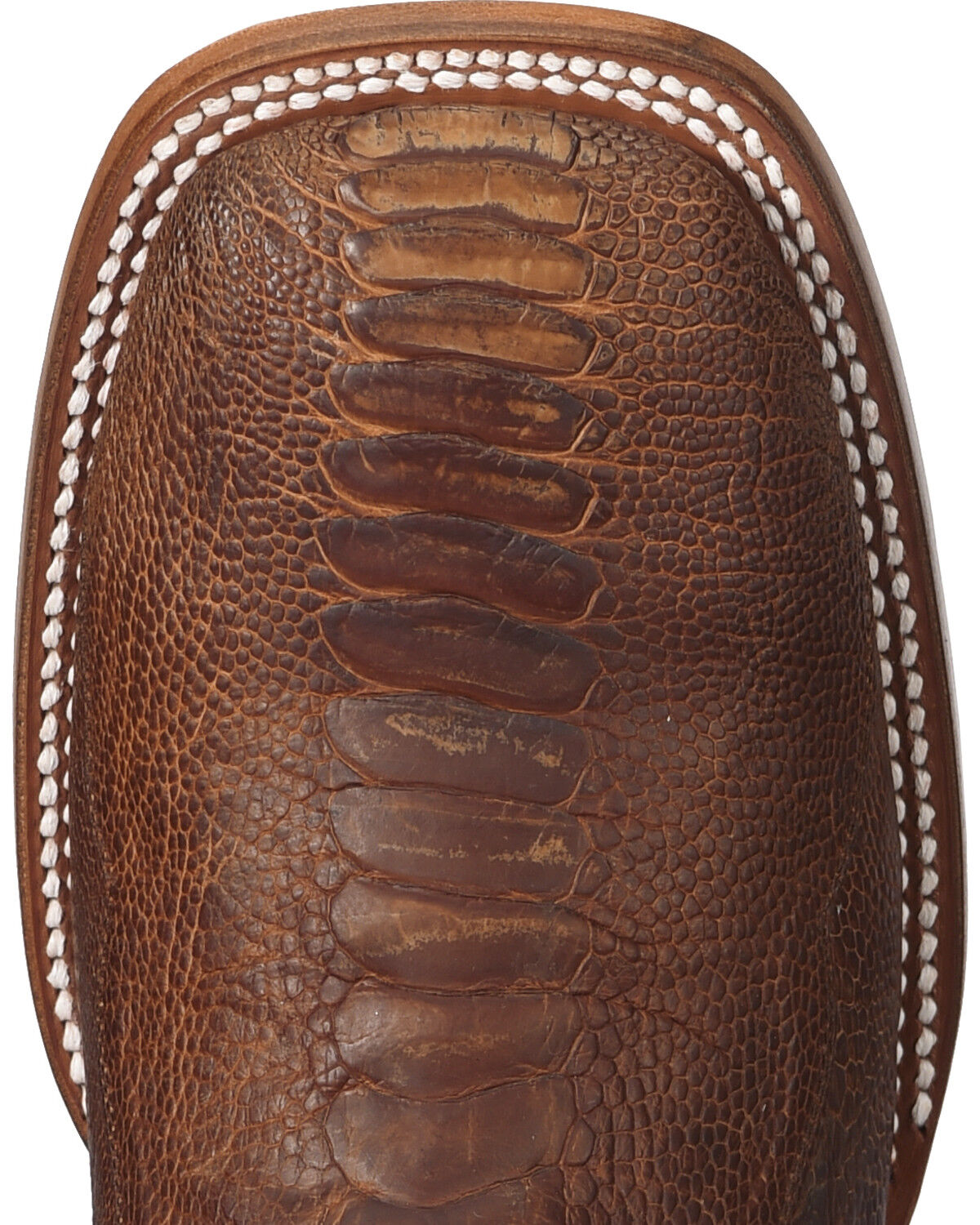 Image #6 - Cody James Two Toned Ostrich Leg Exotic Boots - Square Toe , , hi-res