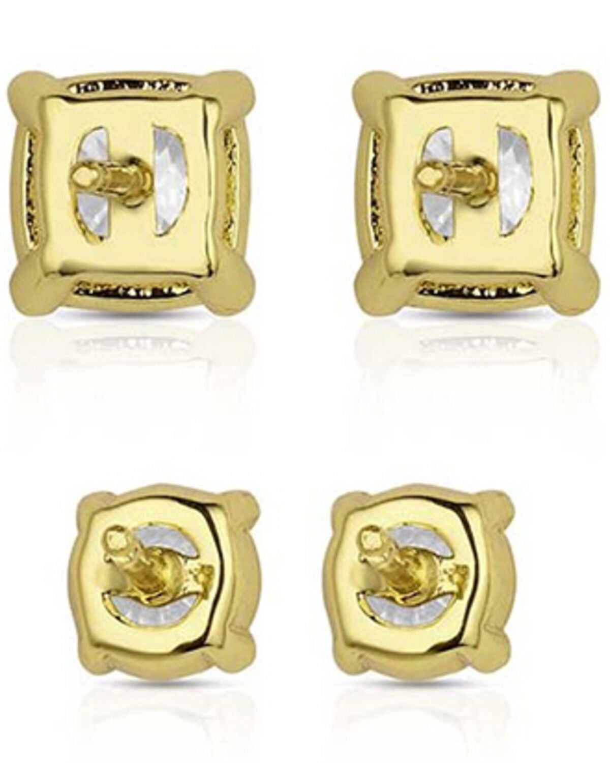 Image #2 - Montana Silversmiths Women's Big Sky Sparkle Earring Set - 4 Piece, Silver, hi-res