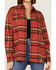 Image #2 - Cleo + Wolf Women's Cozy Spring Flannel, Brick Red, hi-res