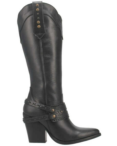Image #2 - Dingo Women's Masquerade Hardness Studded Western Tall Boots - Snip Toe, , hi-res