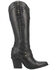 Dingo Women's Masquerade Hardness Studded Western Tall Boots - Snip Toe, Black, hi-res