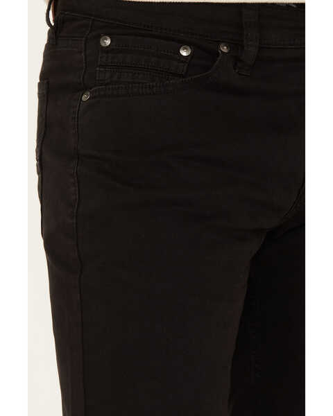 Brothers & Sons Men's Canyon Road Slim Fit Tapered Stretch Denim Jeans, Black, hi-res