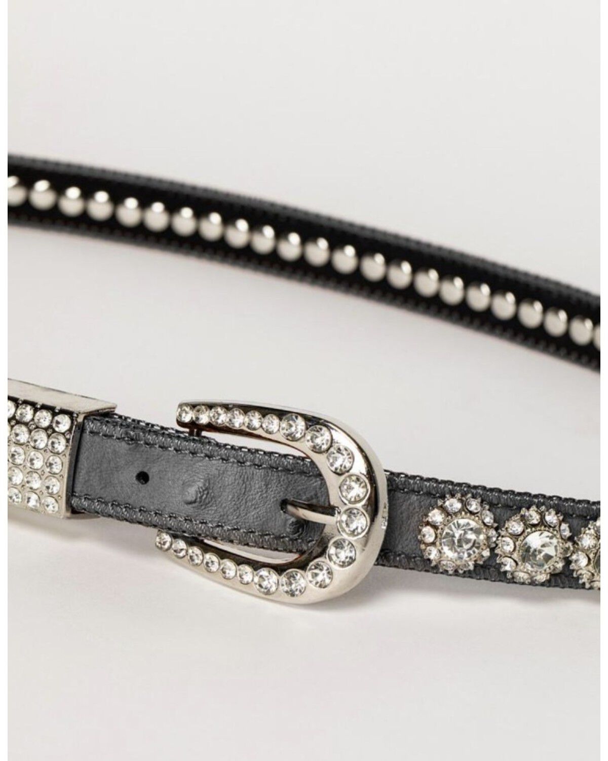 Image #3 - Shyanne® Women's Rhinestone Belt - Featured in Elle Magazine, Black, hi-res