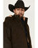 Image #1 - Outback Trading Co Men's Nolan Oilskin Berber Lined Concealed Carry Jacket, Bronze, hi-res
