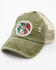 Image #1 - Cody James Men's Mexican Flag Eagle Ball Cap, Olive, hi-res