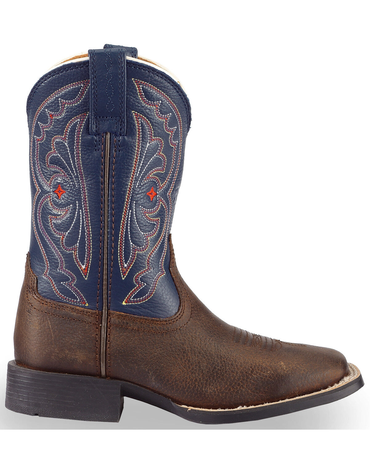 ariat boots blue