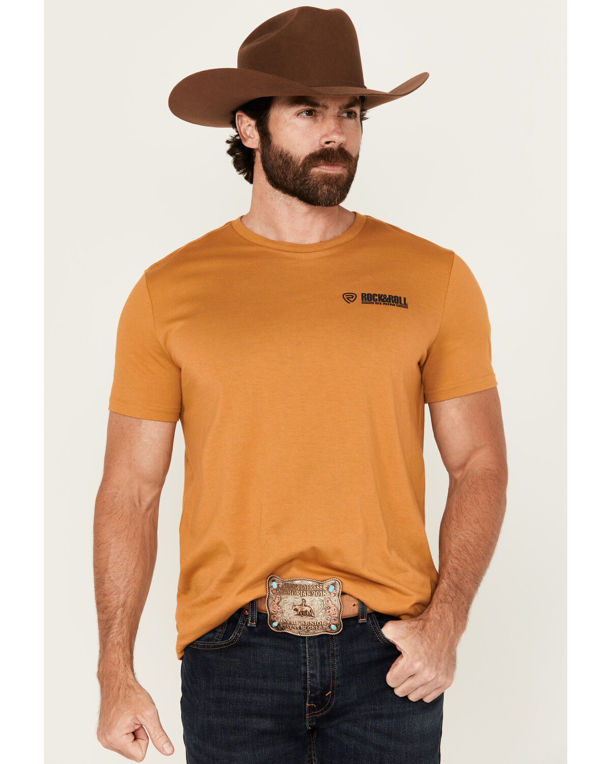 Rock & Roll Denim Men´s Dale Skull Short Sleeve GraphicT-Shirt