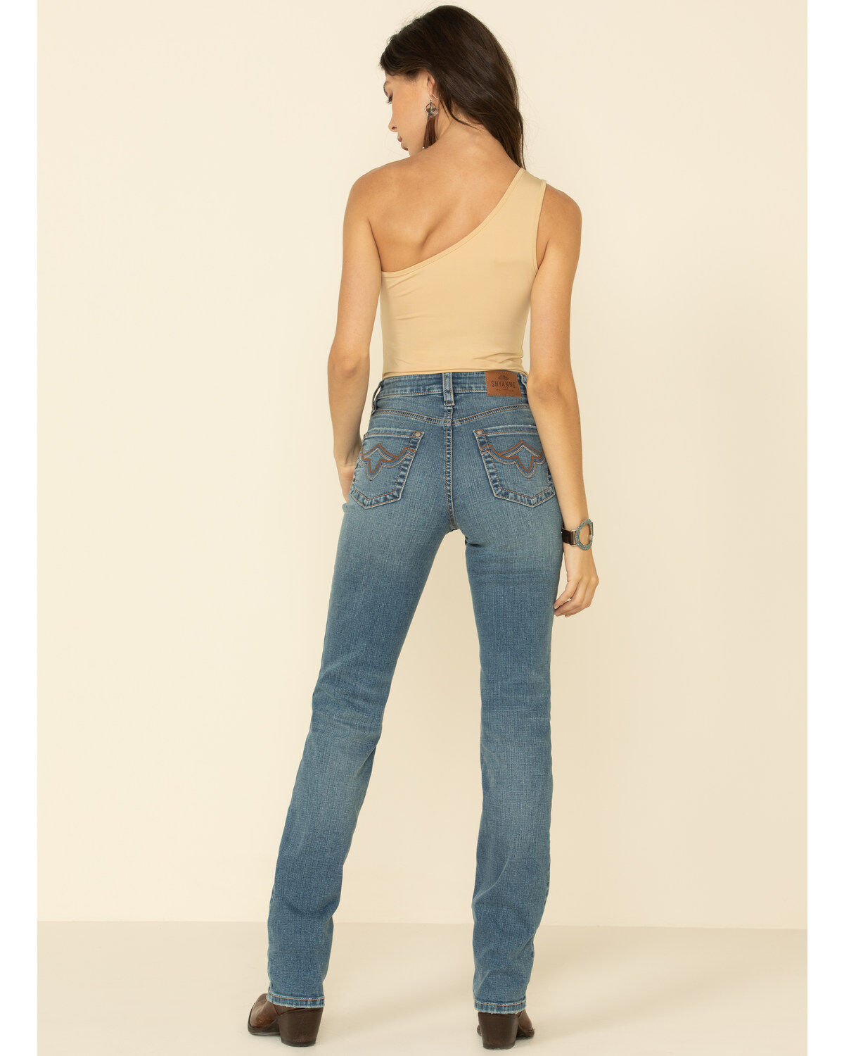 Image #5 - Shyanne Women's Straight Leg Riding Jeans, , hi-res