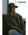 Image #1 - Sadie & Sage Women's Olive Cropped Shacket, , hi-res