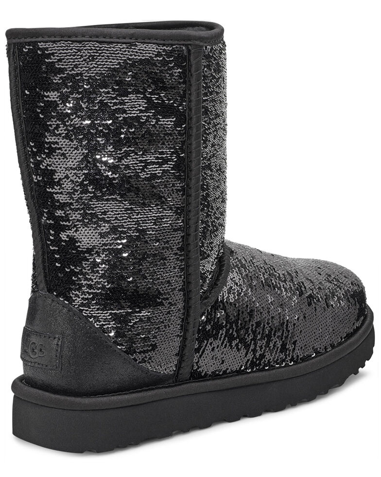 Ugg Women S Short Cosmos Sequin Boots Boot Barn