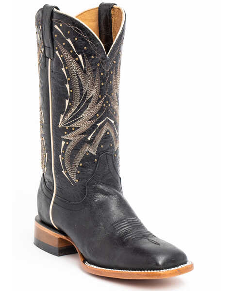 Shyanne Women's Hadley Western Performance Boots - Broad Square Toe, Black, hi-res