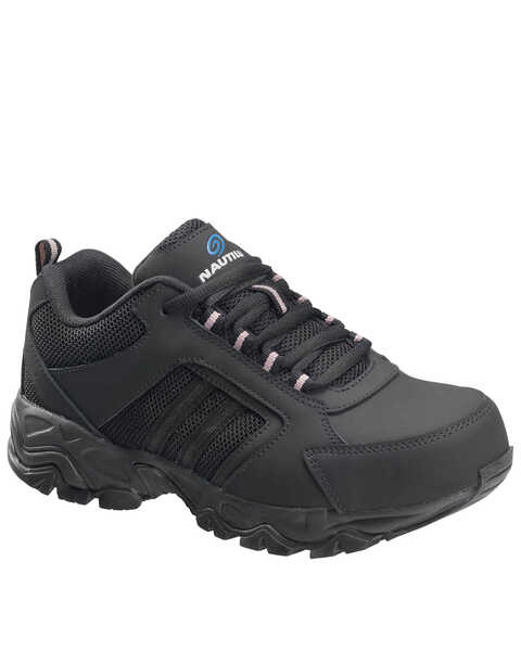 Nautilus Women's Guard Sport Work Shoes - Steel Toe, Black, hi-res