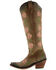 Image #3 - Botas Caborca for Liberty Black Women's Garden Embroidered Floral Western Tall Boots - Snip Toe, Tan, hi-res