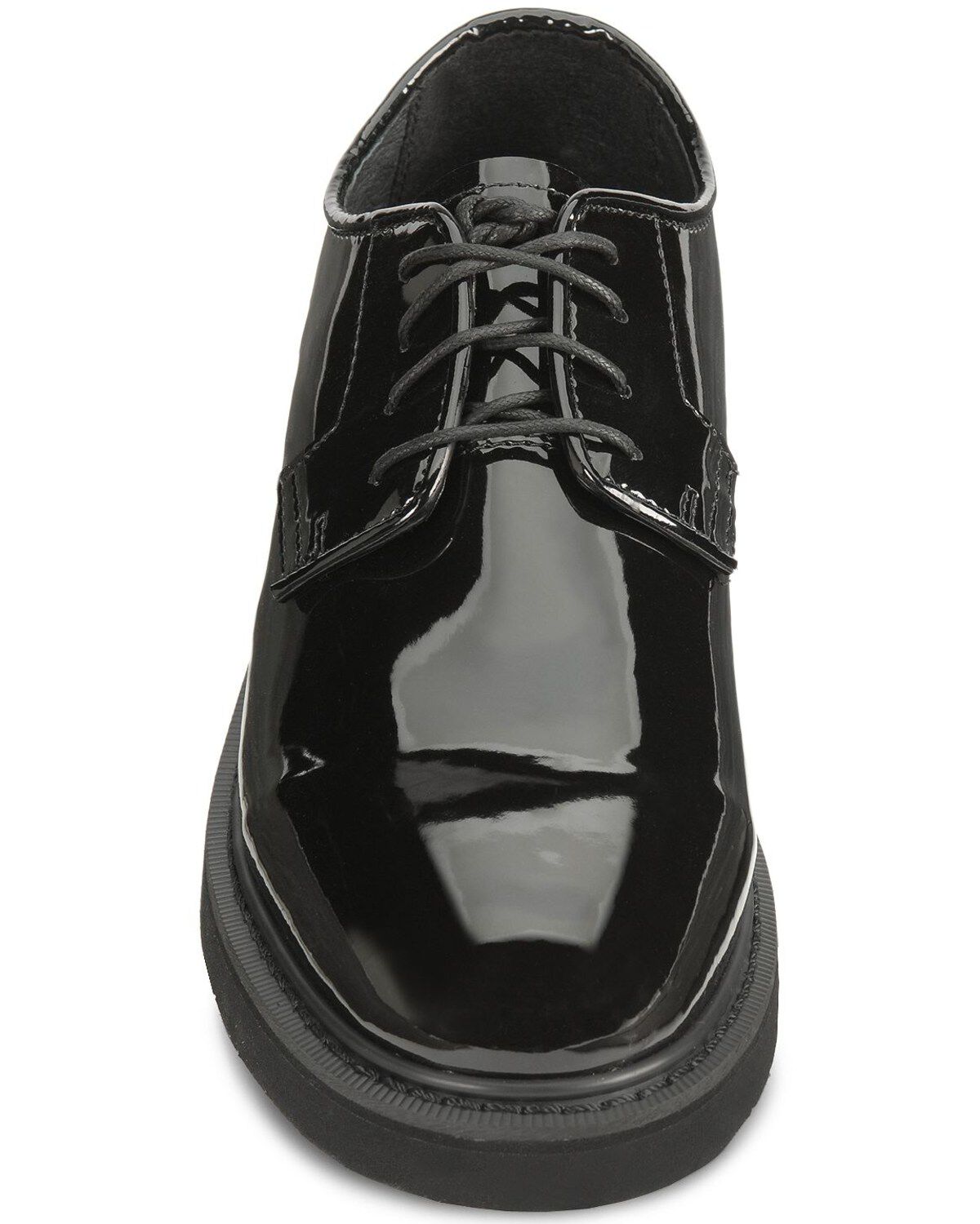 Image #4 - Rocky Men's High Gloss Dress Oxford Shoes, Black, hi-res