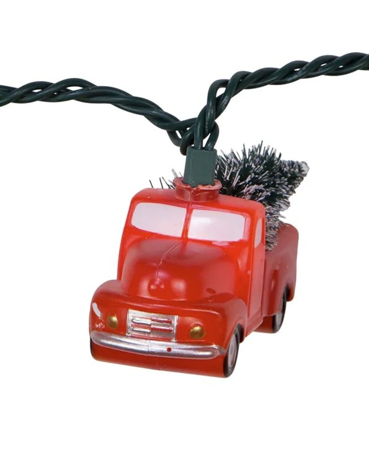 Image #2 - Kurt Adler 9' UL 10L Red Pick-Up Truck Light Set, Multi, hi-res