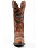 Laredo Women's Distressed Sidewinder Western Boots - Snip Toe, Tan, hi-res