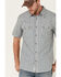 Image #3 - Moonshine Spirit Men's Santa Fe Dobby Plaid Short Sleeve Snap Western Shirt, Tan, hi-res