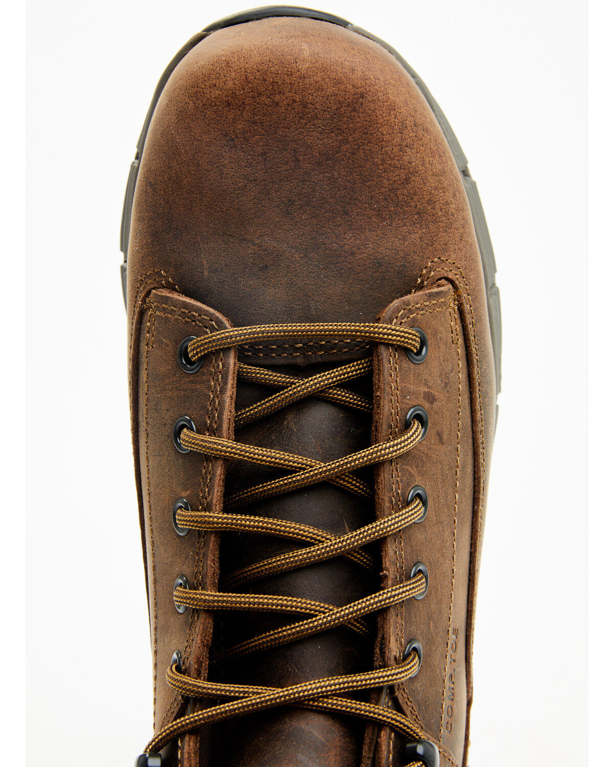 Image #6 - Hawx Men's 6" Insulated Lace-Up Waterproof Work Boots - Composite Toe, Brown, hi-res