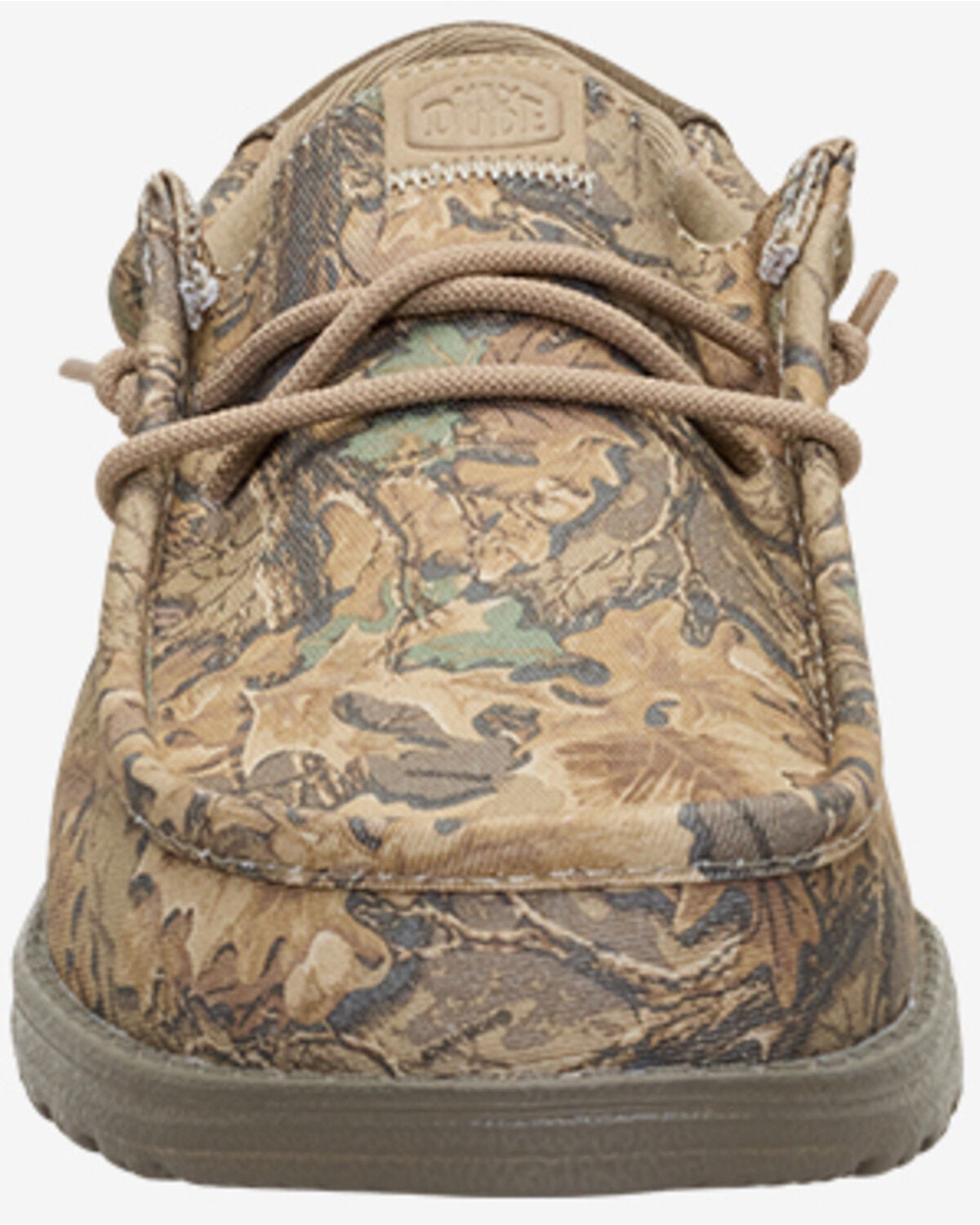 Image #4 - HEYDUDE Men's Wally Realtree Slip-On Casual Shoes - Moc Toe, Tan, hi-res